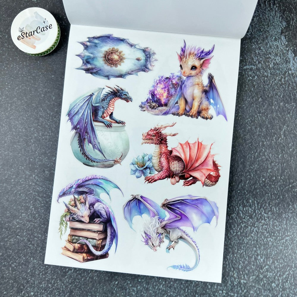Dragon Sticker Book