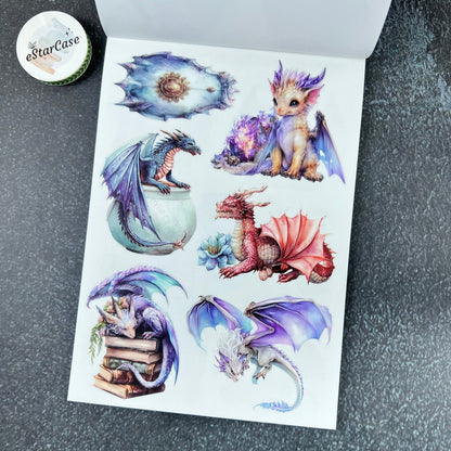 Dragon Sticker Book