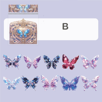 Dream Buterfly Crystal Paper 20pcs