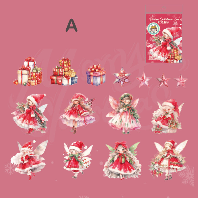 Dream Christmas Eva Stickers 15pcs