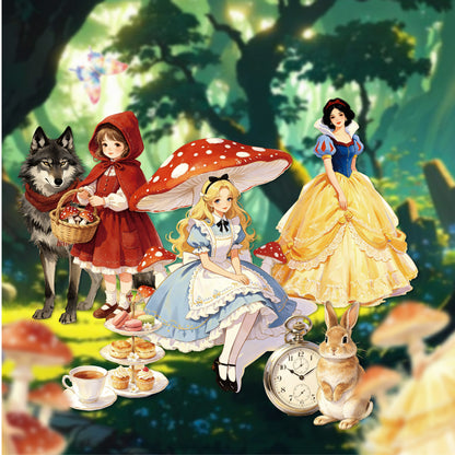 Dream Fantasy Nursery Rhyme Sticker 10pcs