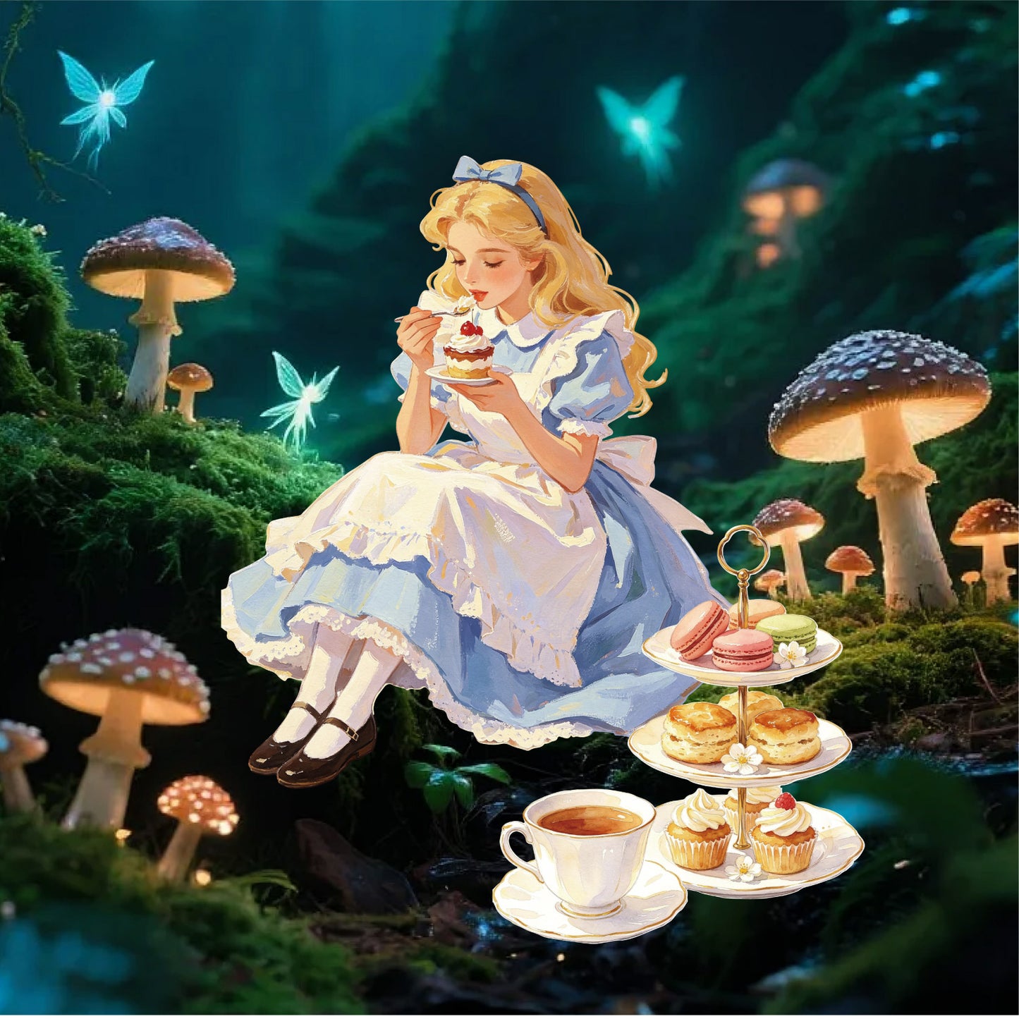 Dream Fantasy Nursery Rhyme Sticker 10pcs