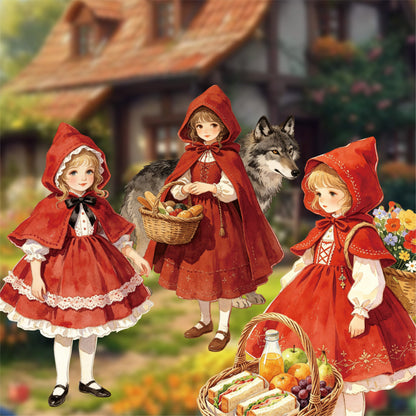 Dream Fantasy Nursery Rhyme Sticker 10pcs
