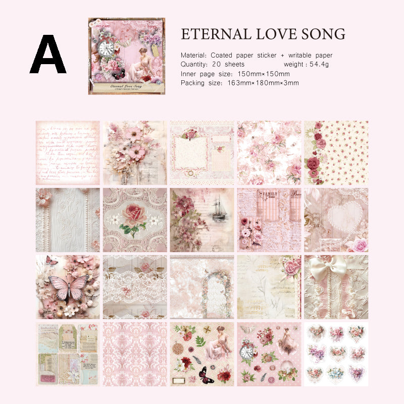 Dream Garden Series Sticker 20pcs