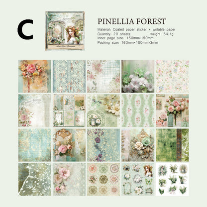 Dream Garden Series Sticker 20pcs