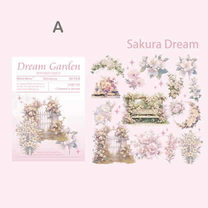 Dream Garden Stickers 30pcs