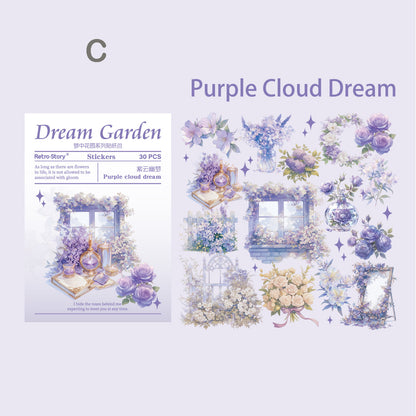 Dream Garden Stickers 30pcs