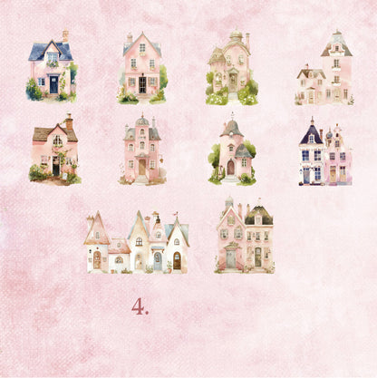 Dream House Stickers 10pcs