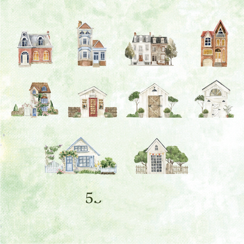 Dream House Stickers 10pcs