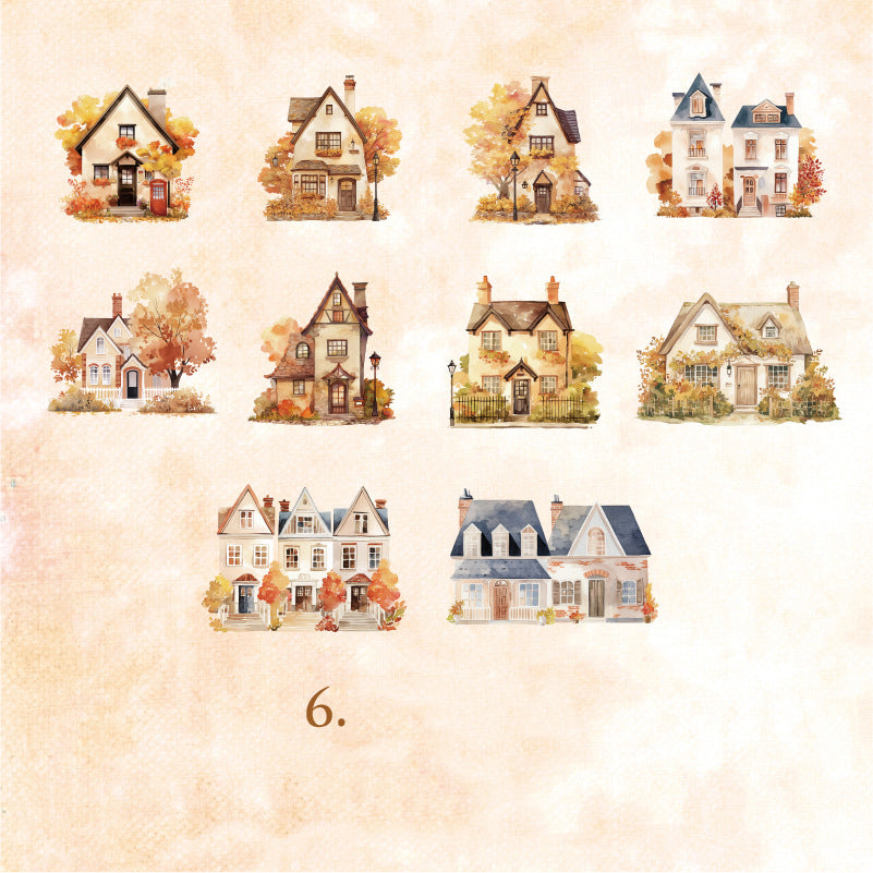 Dream House Stickers 10pcs