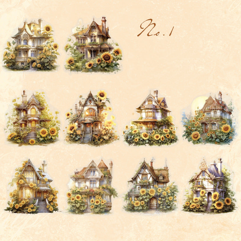 Dream House Stickers 10pcs