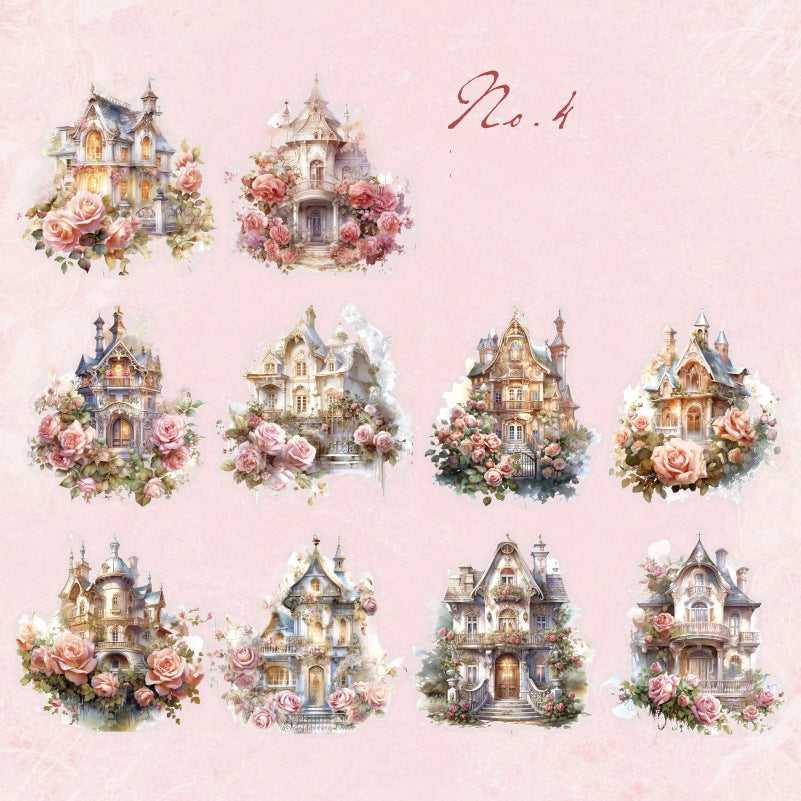 Dream House Stickers 10pcs