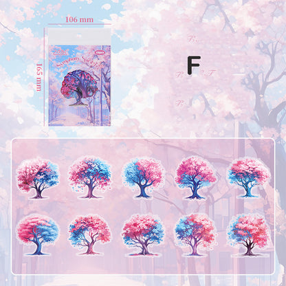 Dream Tree Stickers 10pcs