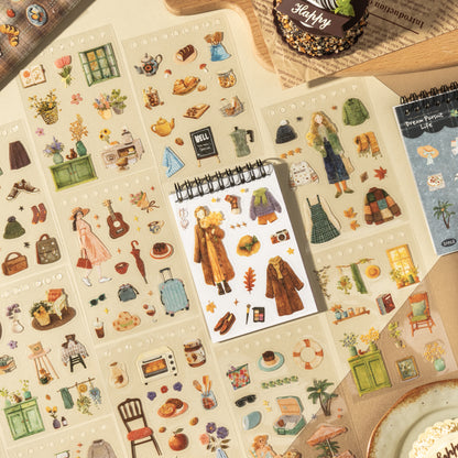 Dream pursuit life Sticker 20pcs