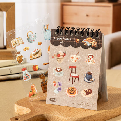 Dream pursuit life Sticker 20pcs