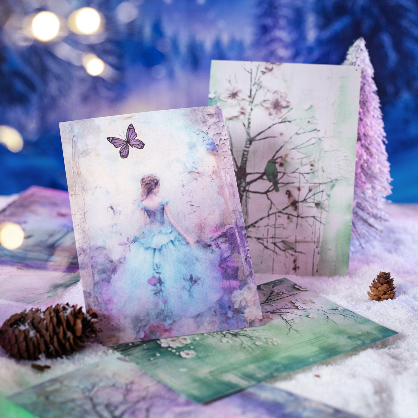 Dreams in the Snow Paper 30pcs