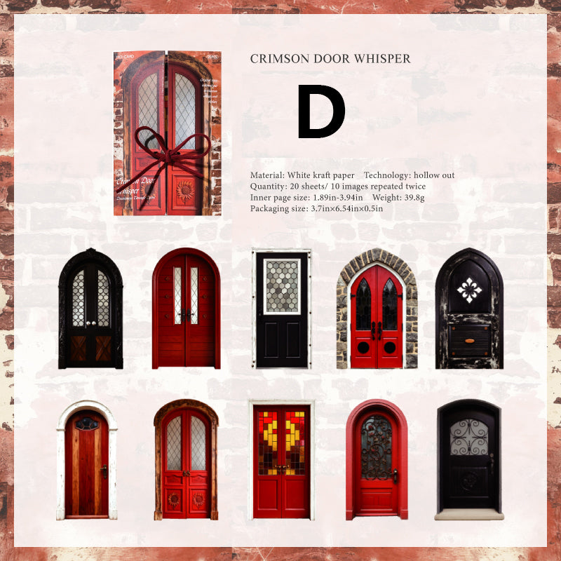 Dreamways Through Doors Sticker 20pcs