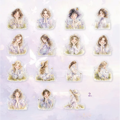 Dreamy Girl Stickers 30pcs