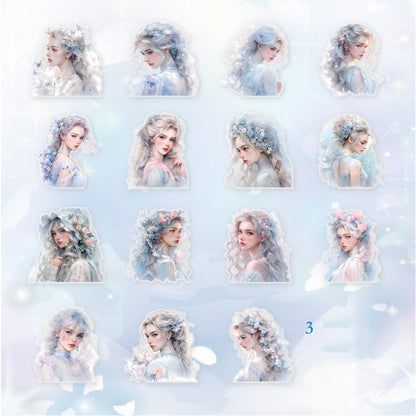 Dreamy Girl Stickers 30pcs