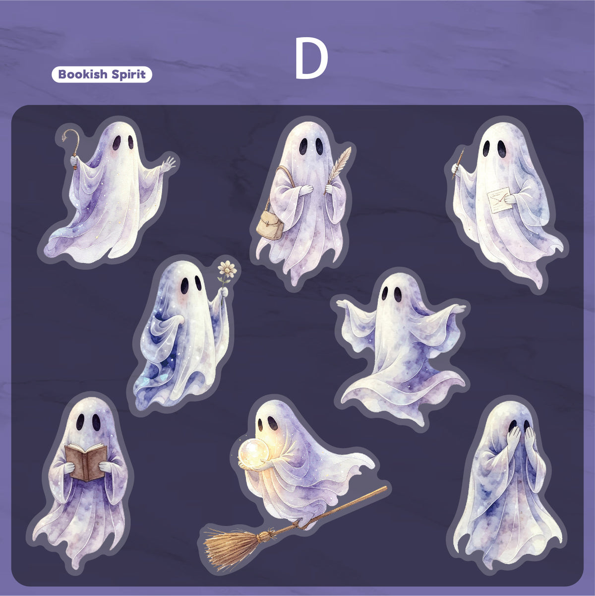 Dreamy Little Spirit  Sticker 16pcs