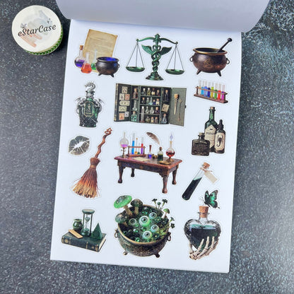 Emerald Spell Sticker Book