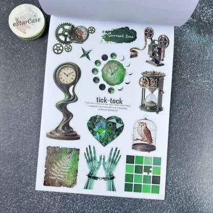 Emerald Spell Sticker Book