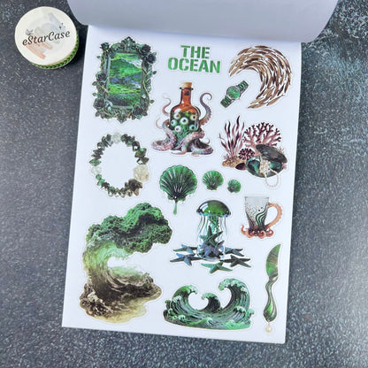 Emerald Spell Sticker Book