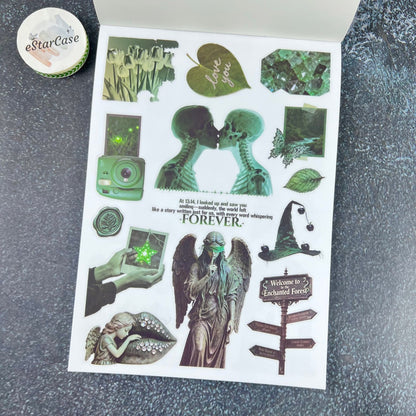 Emerald Spell Sticker Book