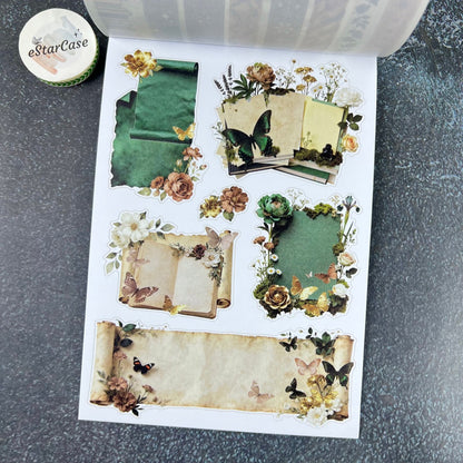 Emerald Spell Sticker Book