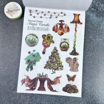 Emerald Spell Sticker Book