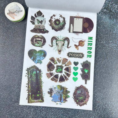 Emerald Spell Sticker Book