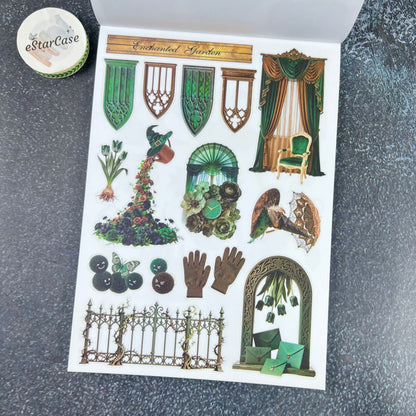Emerald Spell Sticker Book