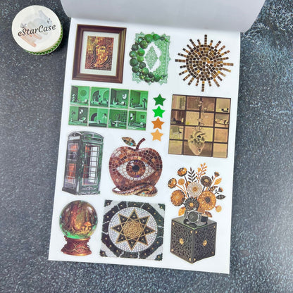 Emerald Spell Sticker Book
