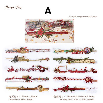 Encounter Christmas Sticker 20pcs