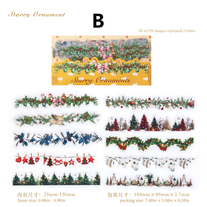 Encounter Christmas Sticker 20pcs