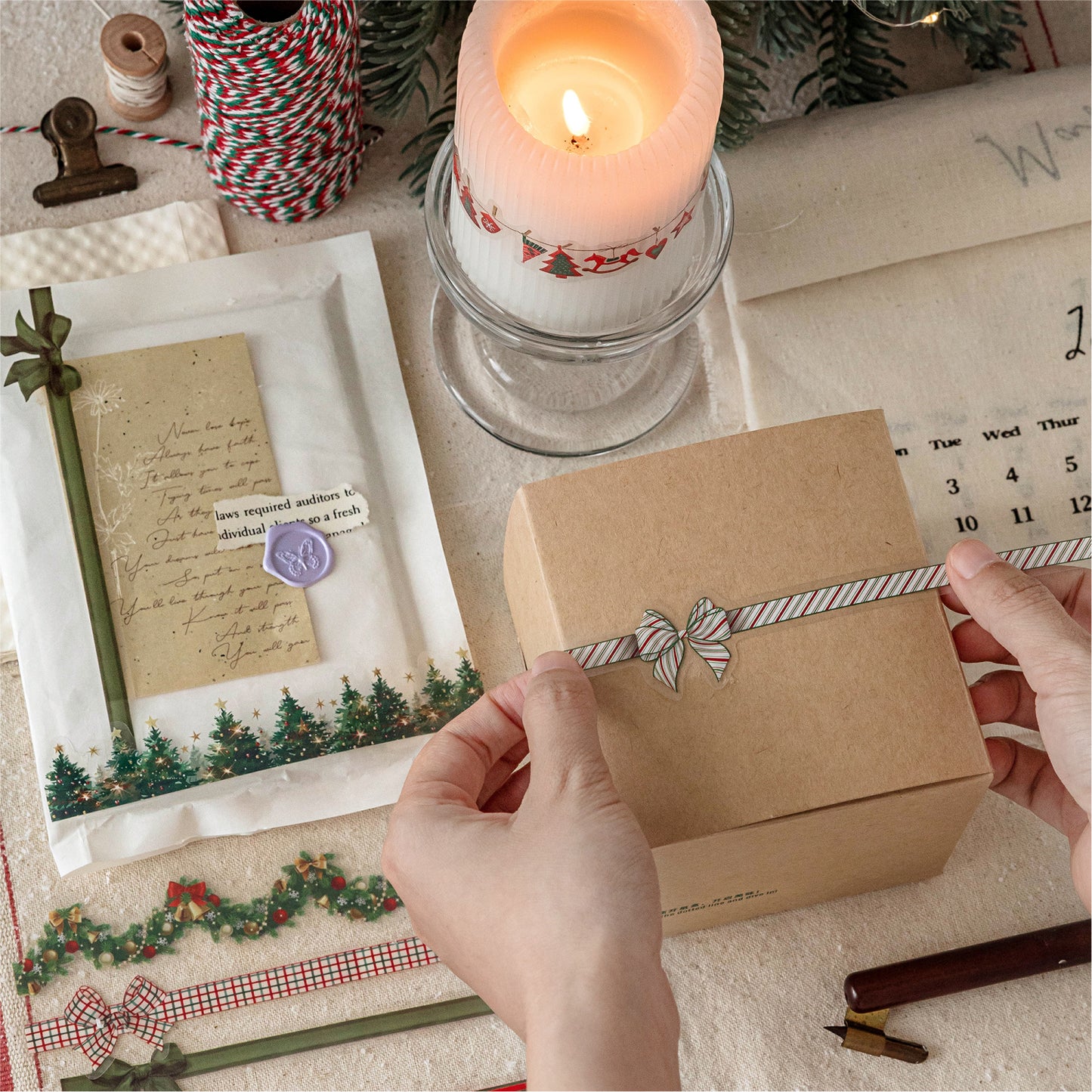 Encounter Christmas Sticker 20pcs