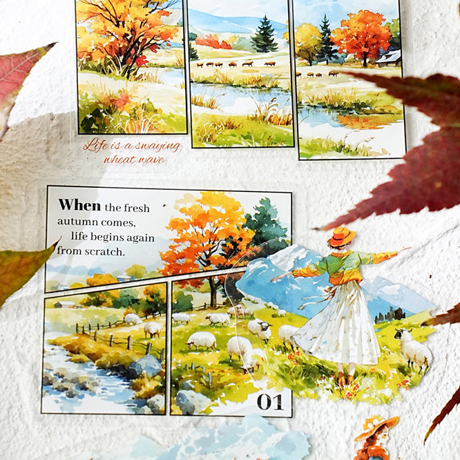Endless Grasslands Sticker 15pcs