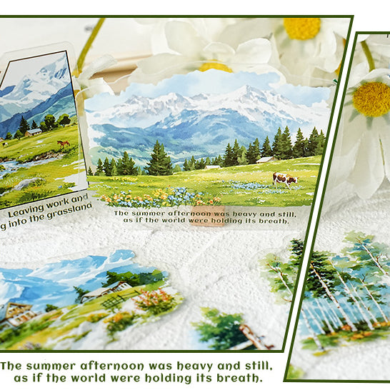 Endless Grasslands Sticker 15pcs