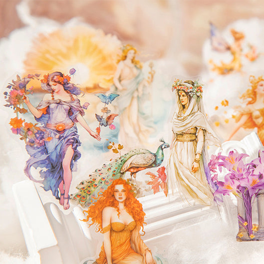 European Goddesses Sticker 15pcs