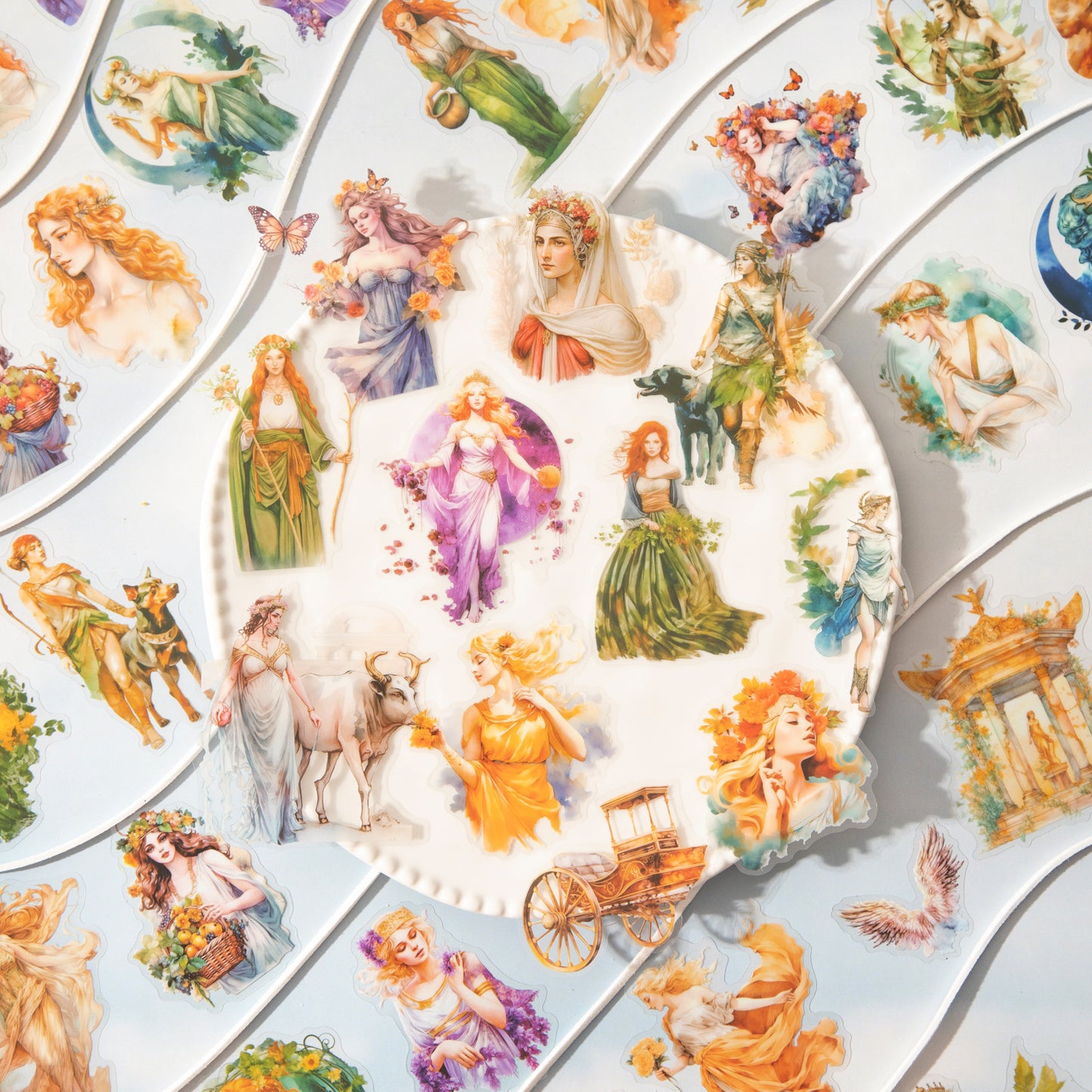 European Goddesses Sticker 15pcs