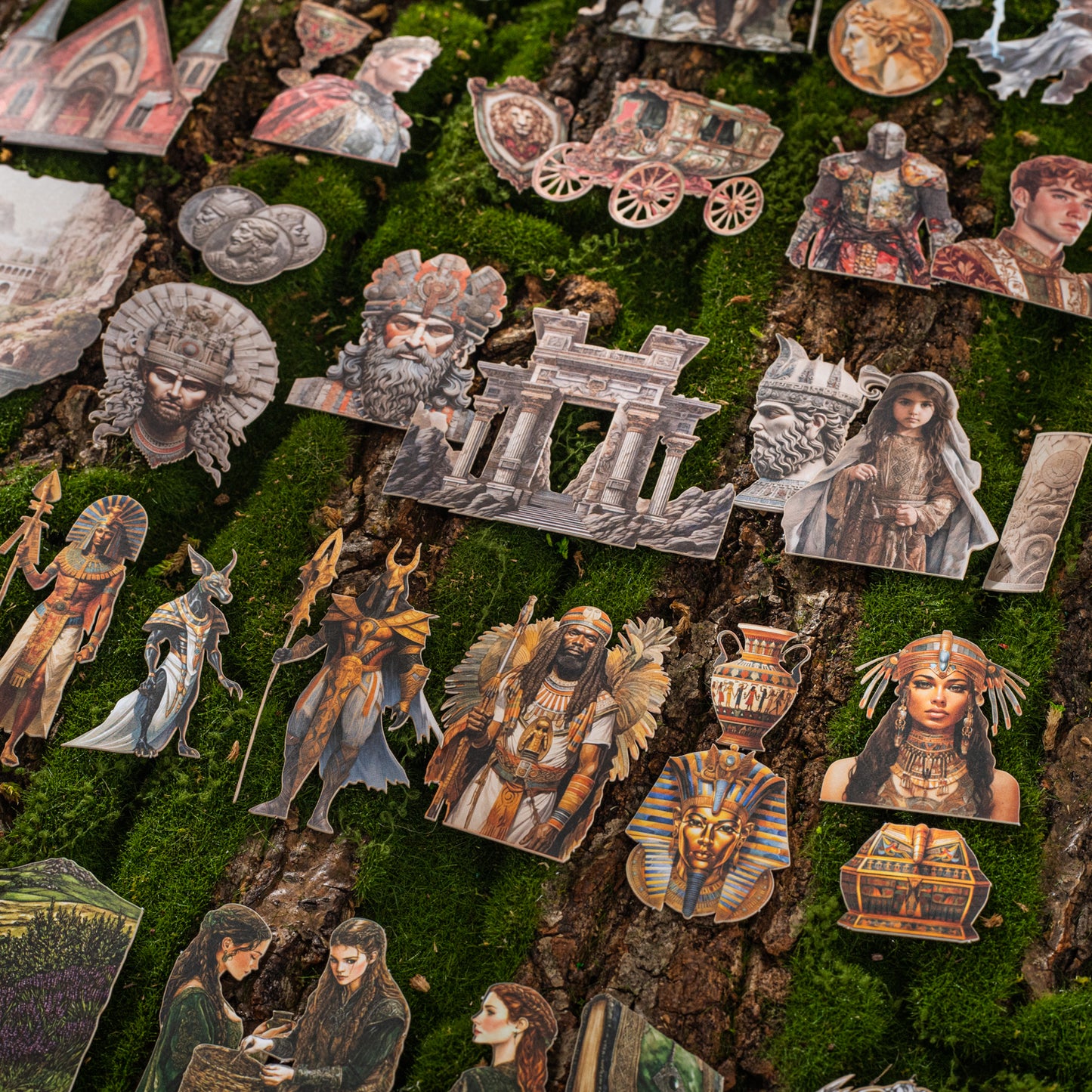 European Imperial History Sticker 15pcs