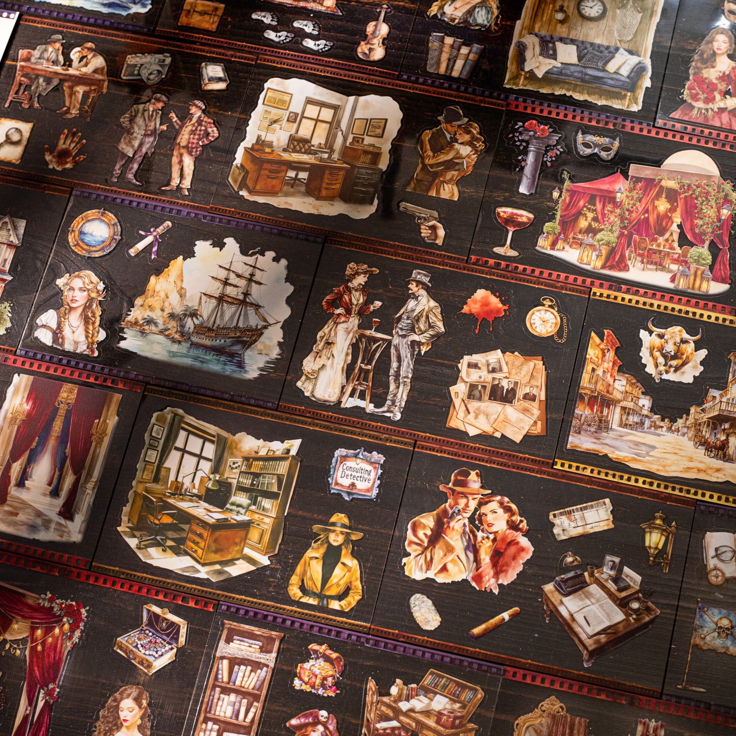 European Theatre Sticker 20pcs