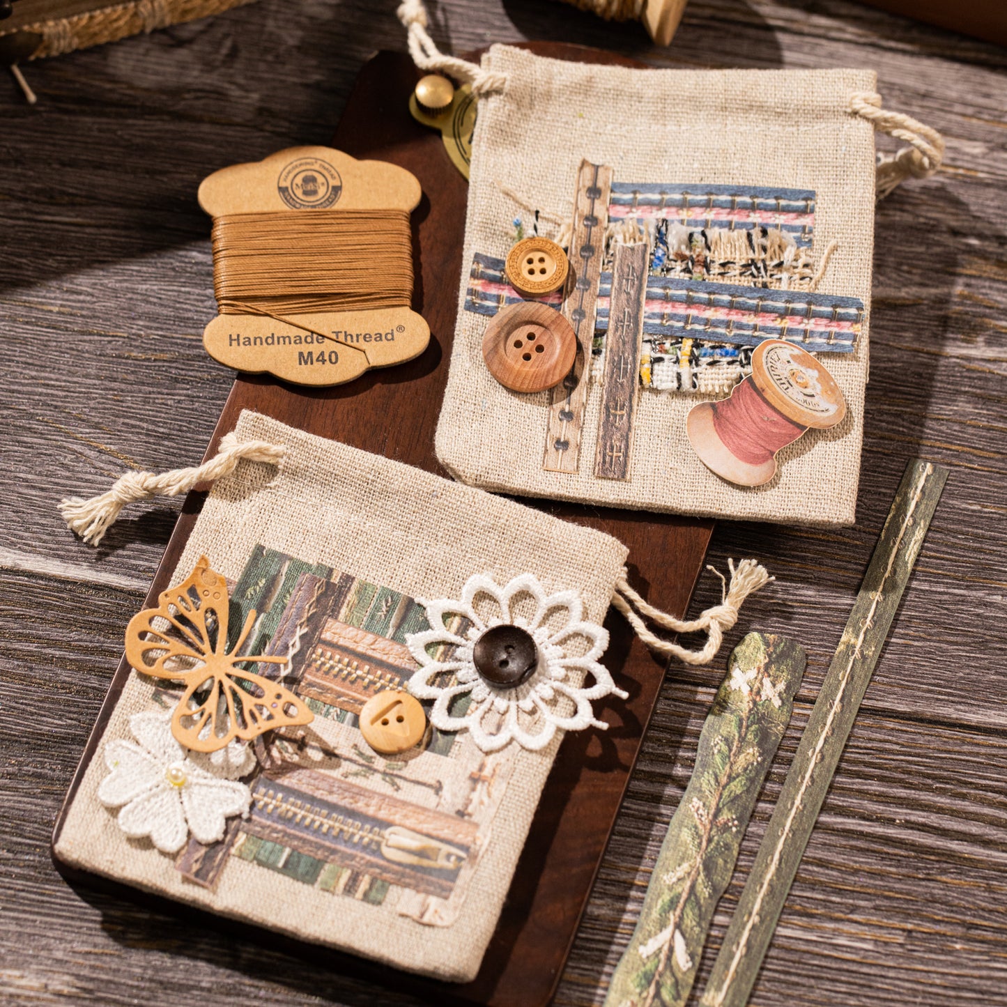 Fabric Aesthetics Stickers 30pcs