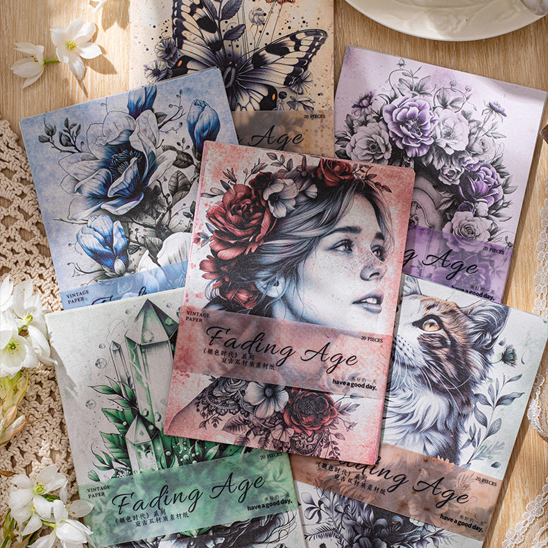 Fading Files Fading Age Paper 20pcs – Estarcase