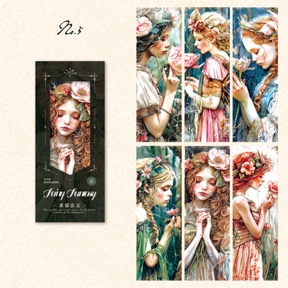 Fairy Fantasy Bookmark 6 pcs