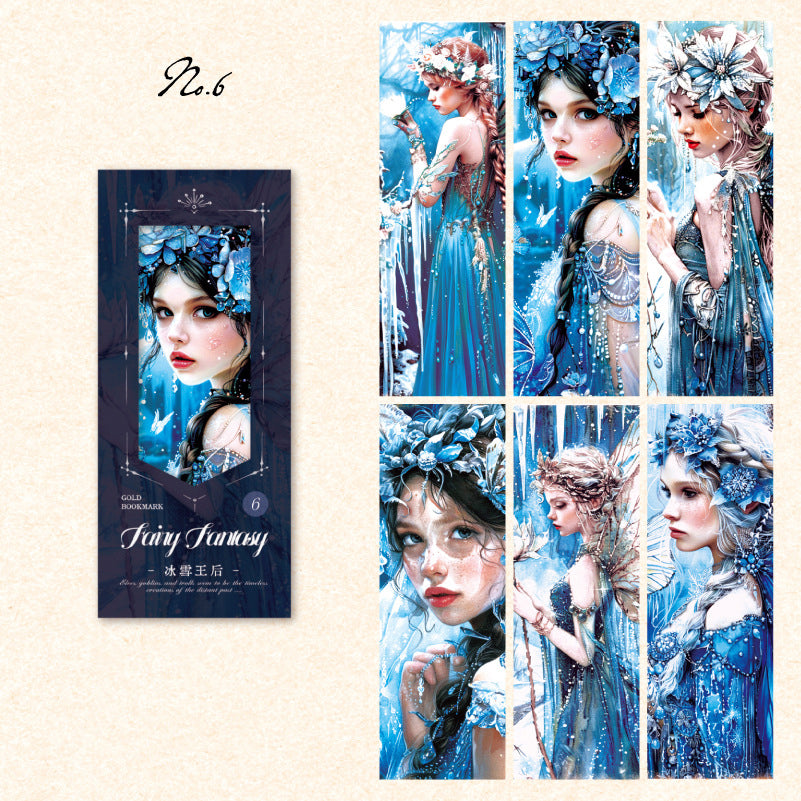 Fairy Fantasy Bookmark 6 pcs