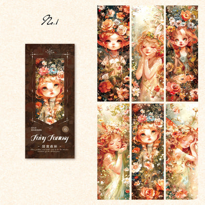 Fairy Fantasy Bookmark 6 pcs