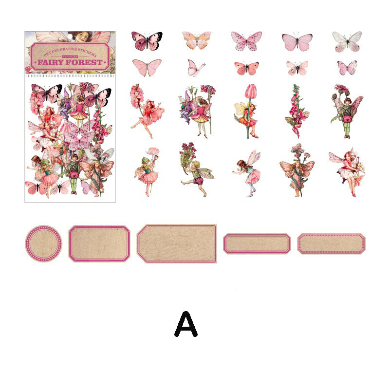Fairy Forest Stickers 50pcs