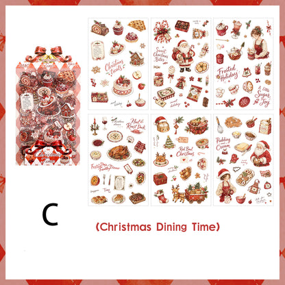 Fairy Tale Christmas Day Sticker 6pcs