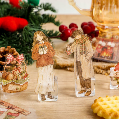 Fairy Tale Christmas Day Sticker 6pcs